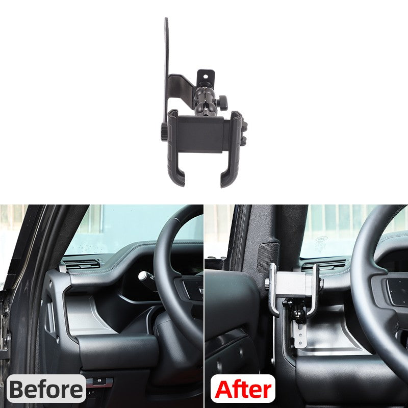 Driver Side Dashboard Phone Holder Bracket For Land Rover Defender L663 2022 23