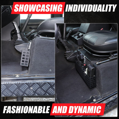 Aluminum Driver Seat Underseat Storage Basket Trim For LR Defender L316 2004-18 12
