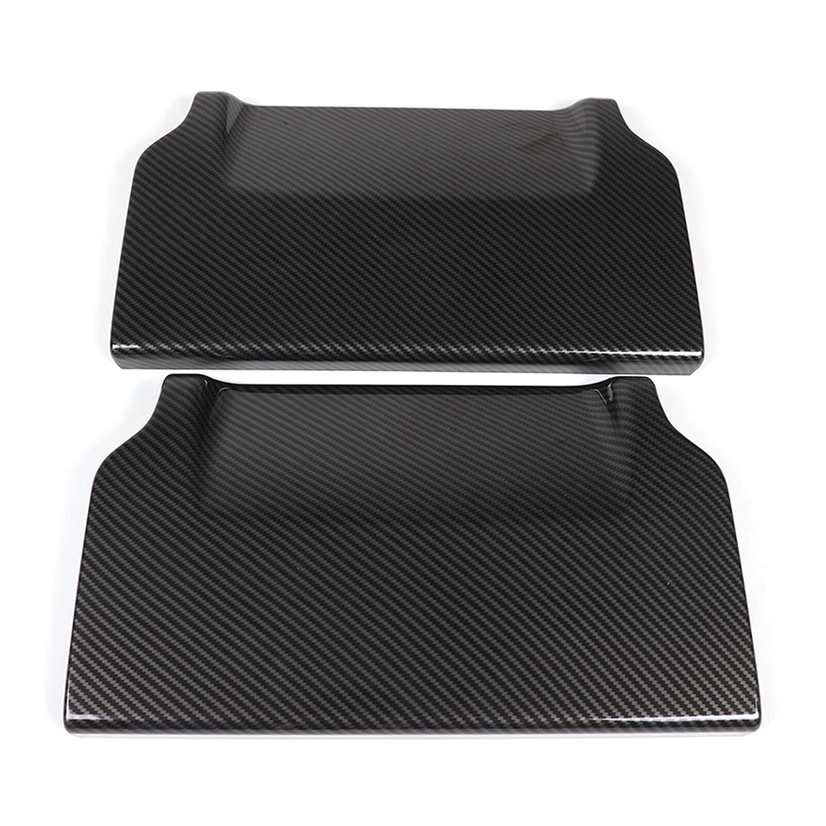 ABS Carbon Fiber Seat Back Anti-kick Panel Trim Cover For Range Rover Vogue 18+ 5