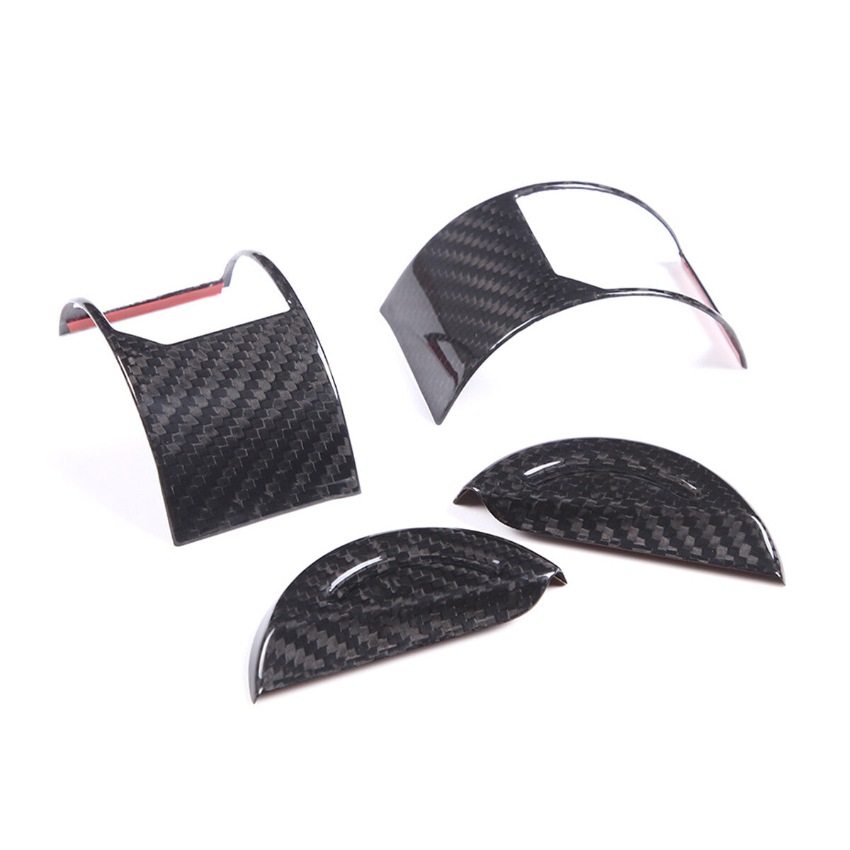 Dry Carbon Fiber Sport Mode Switch Frame Trim Cover For Lamborghini URUS 2018-23 10