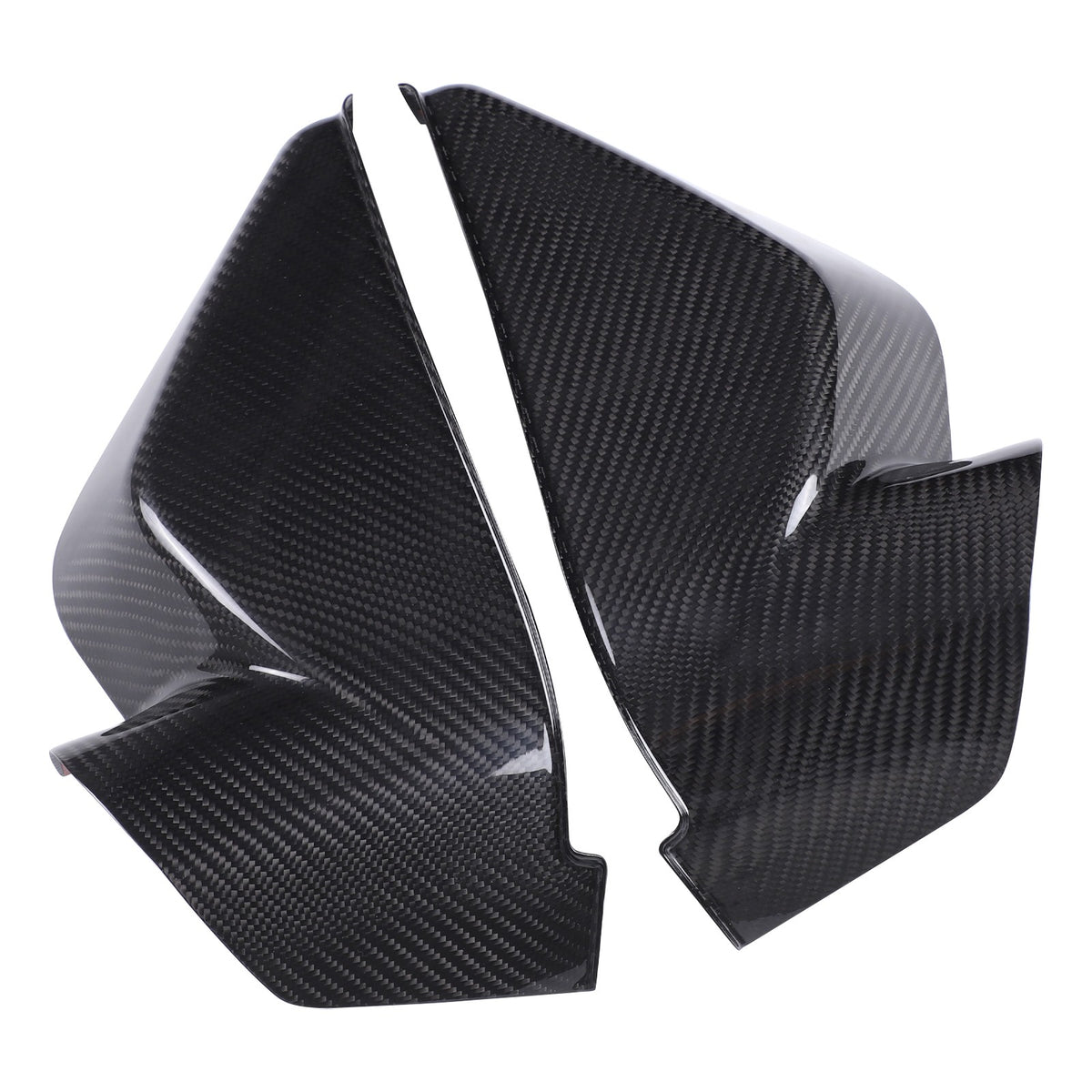 Real Carbon Fiber Interior Door Pillar Trim Cover For Corvette C8 2020+ 15