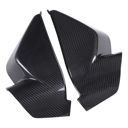 Real Carbon Fiber Interior Door Pillar Trim Cover For Corvette C8 2020+ 15