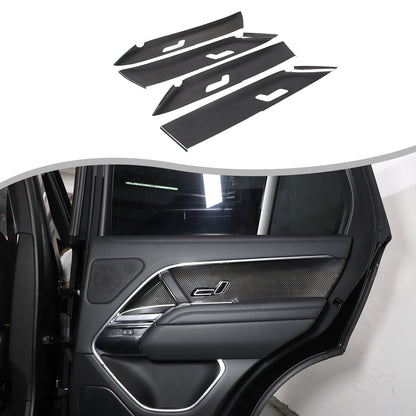 Real Carbon Fiber Interior Door Panel Cover Trim for LR Range Rover Sport 23-24 2