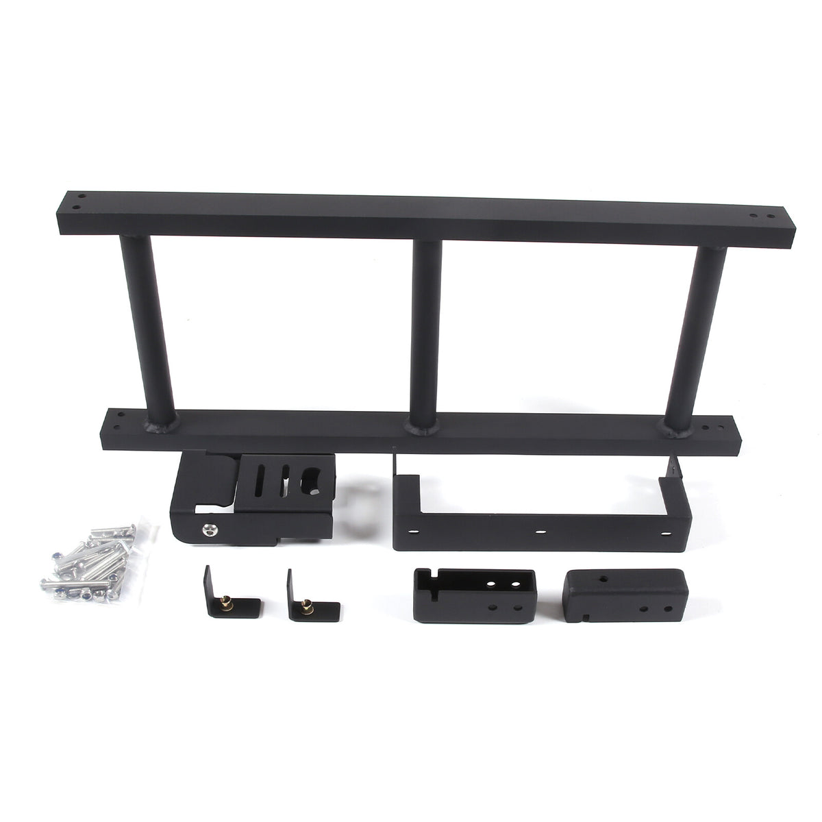 Black Alloy Back Tail Door Roof Ladder Climb For LR Defender 90 110 130 04-18 US 13