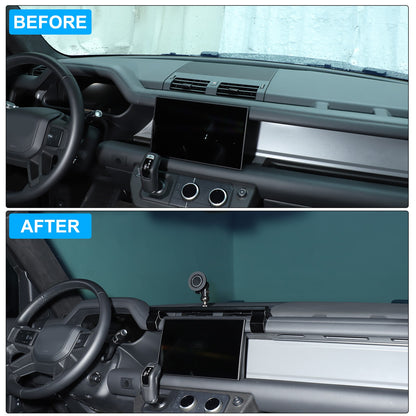 Magnetic Center Console Phone Mount Bracket For LR Defender L663 2020-2023 8