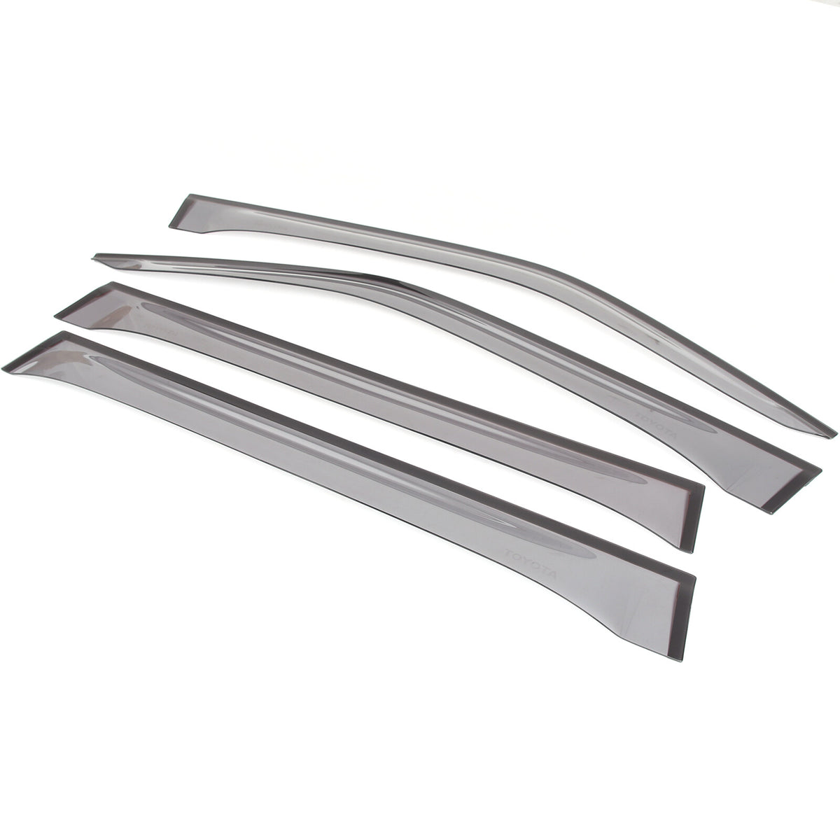 Window Rain Guards Visor Rain Guard Wind Deflector For Toyota Land Cruiser LC300 4
