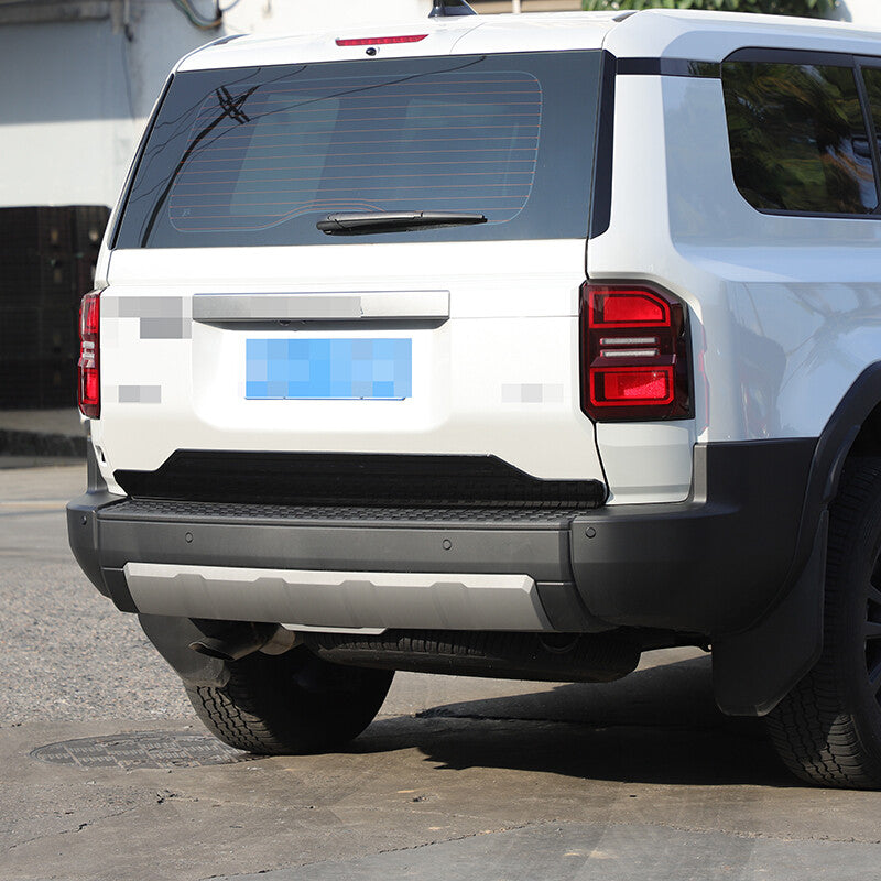 Glossy Black Molding Tailgate Liftgate Trim For Toyota Land Cruise LC250 24+ US 5