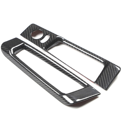 Real Carbon Fiber Mirror Adjustment Panel Trim For Fiat 500 312 2010-2022 11