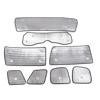 8pcs Full Window Sunshade UV Protection Visor For Toyota FJ Cruiser 2007-2021 12