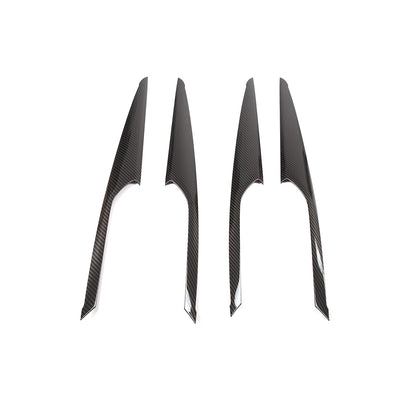 Inner Door Trim For BMW X3 G01 18-24 Carbon Fiber Decorate Panel Strip Cover US 5