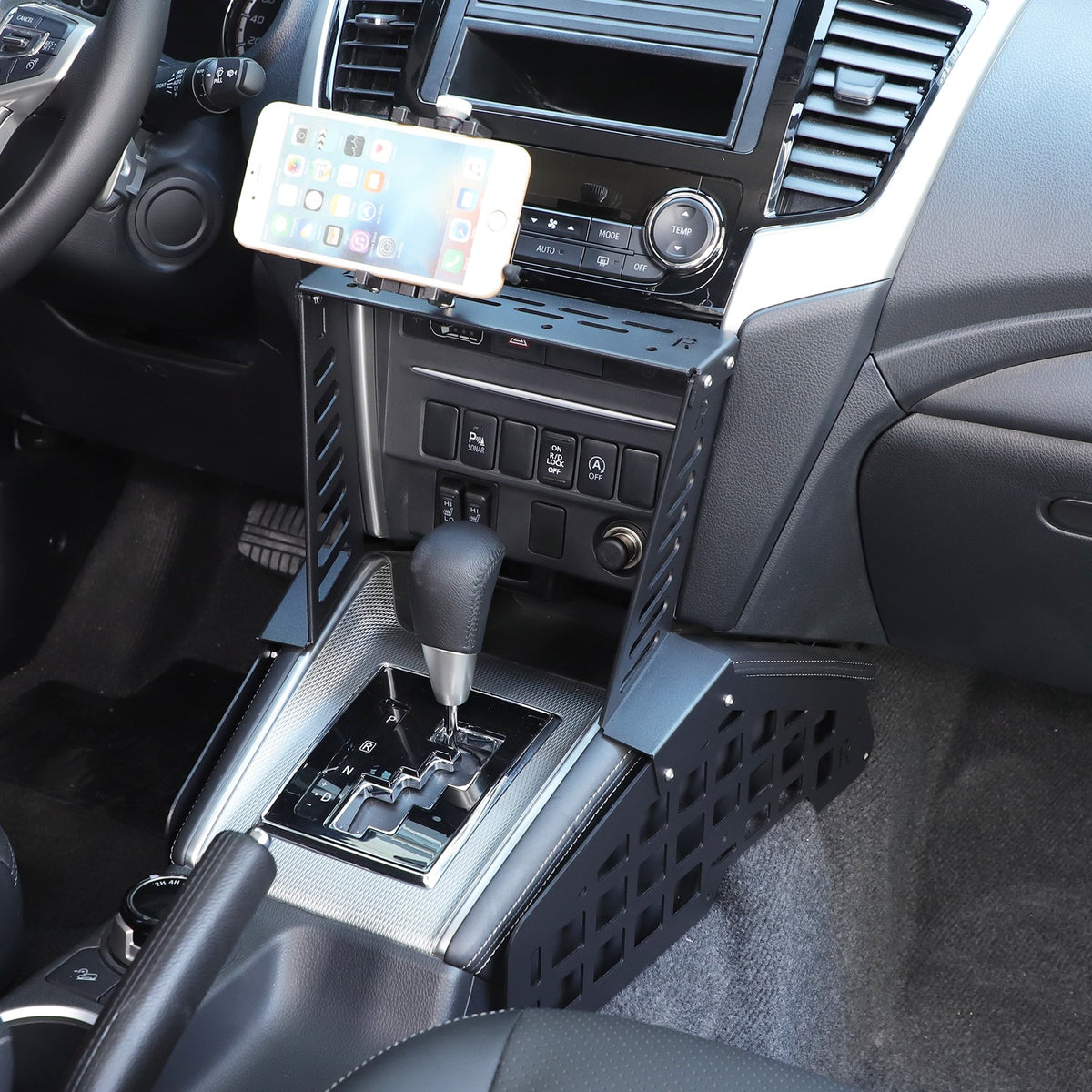 Off Road Molle Panel Digital Device Mount For Mitsubishi L200 Triton 19-23 9