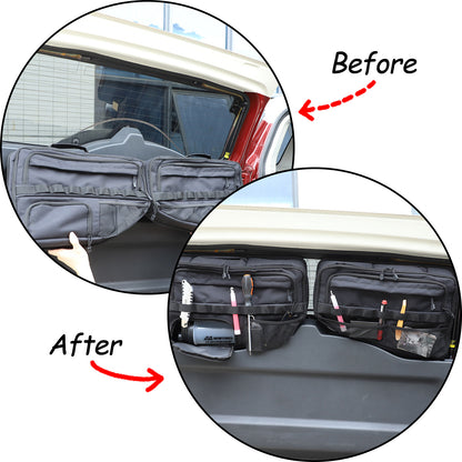 Tailgate Rear Door Cargo Trunk Storage Bag Organizer For Toyota FJ Cruiser 07-21 15