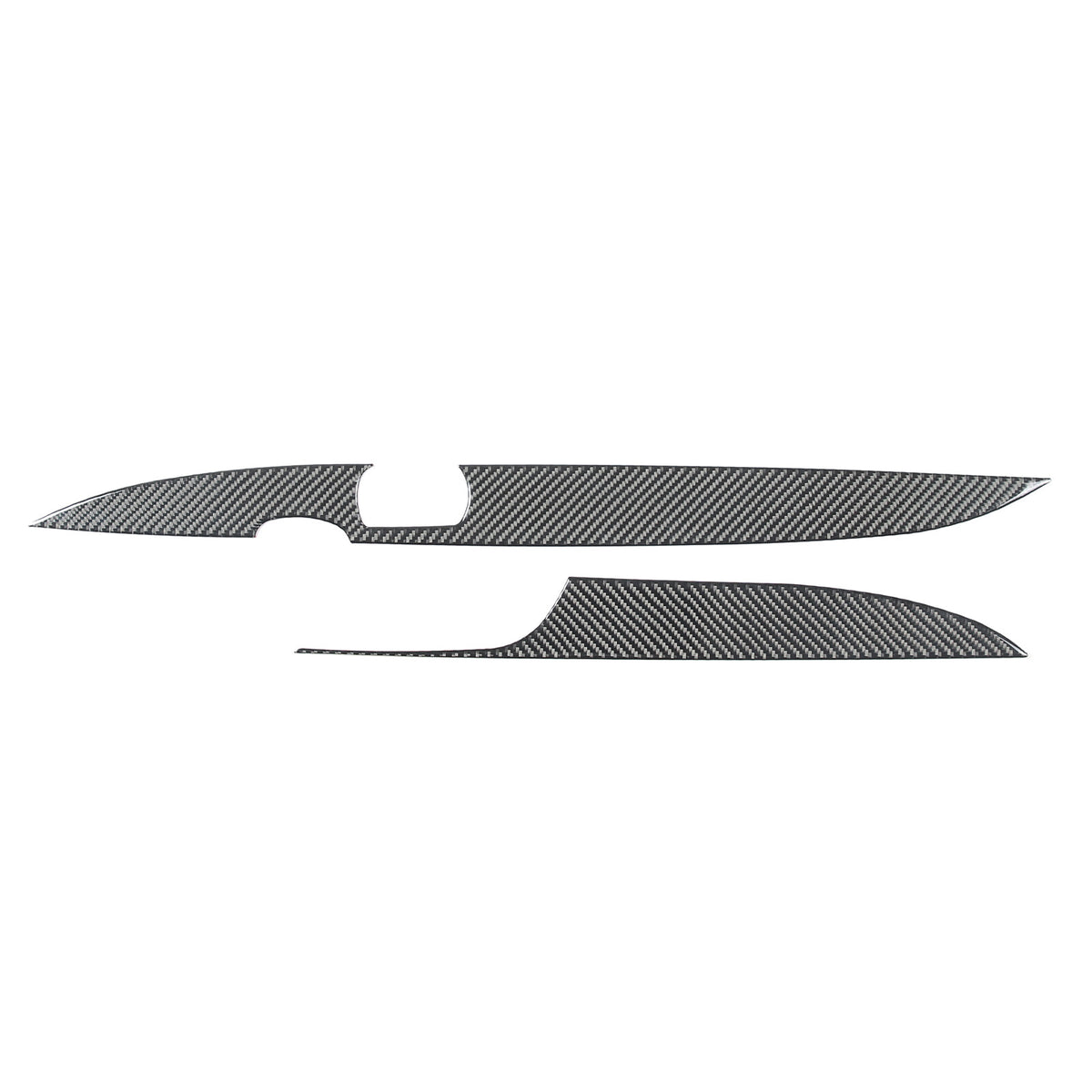 Carbon Fiber soft Door armrest panel Cover sticker Trim For Corvette C6 2005-13 14