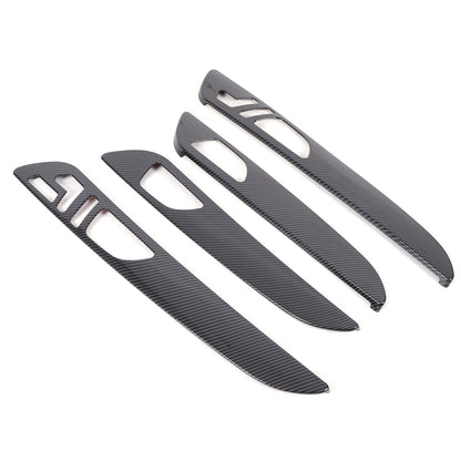 ABS Carbon Fiber Interior door Panel Trim For Benz GLE GLS ML GL W166 2013-19 5