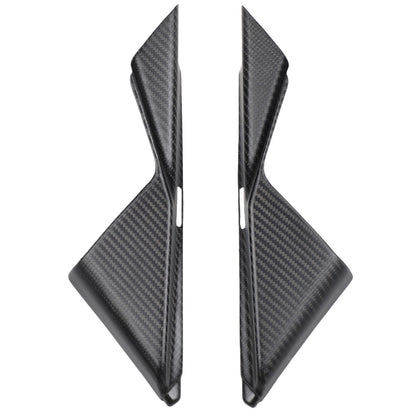 Matte Real Carbon Fiber Front Inner A-Pillar Trim For Nissan 370Z Z34 2009-2020 6