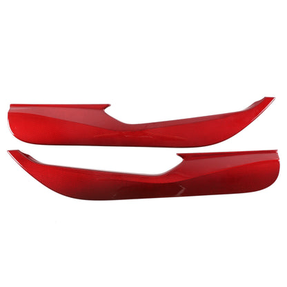 Red Real Carbon Fiber Full Interior Set Decor Trim Kit for Corvette C8 20-25 - Styles 26-30 48