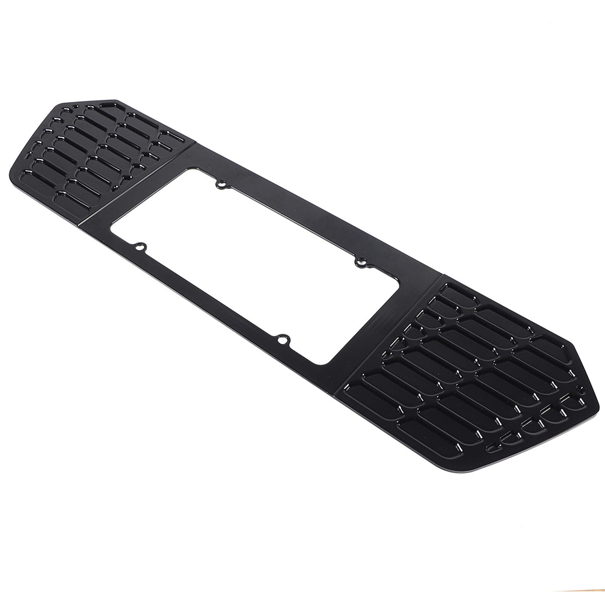 Glossy Black Aluminum Rear License Plate Frame Trim For Corvette C8 2020-25 US 15