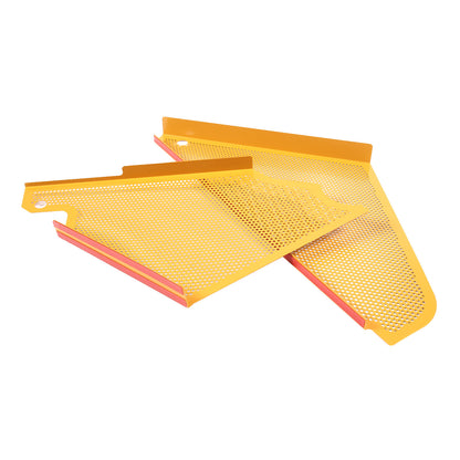 Yellow Steel Engine Hood Compartment Panel Trim Cover For Corvette C8 Z06 20-26 16