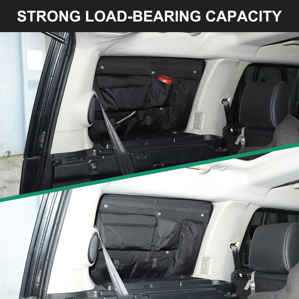 Left Side Cargo Storage Hanging Bag For Land Rover Discovery 4 L319 2010-2016 13