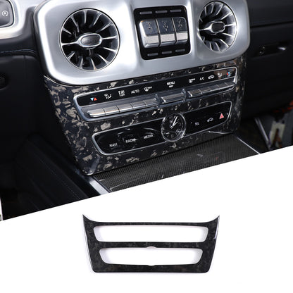 Forged Carbon Center Console Volume Mode Trim For Benz G Class W463 G500/63 19+ 2