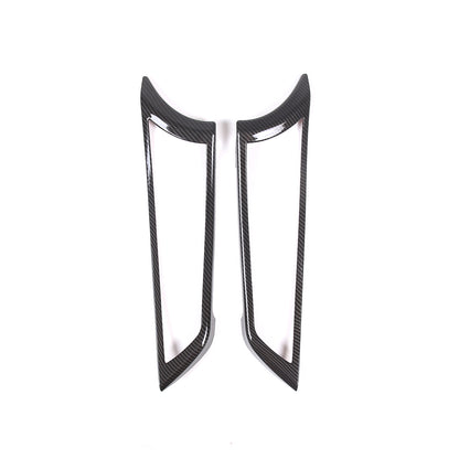 ABS Carbon Fiber Inner Door Handle Frame Cover Trim For Jaguar F-TYPE 2013-2024 15