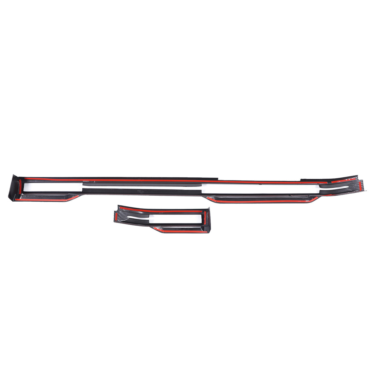 Carbon Fiber Console Dashboard Air Outlet Vent Stripe Trim For MG4 EV 2022-2024 16