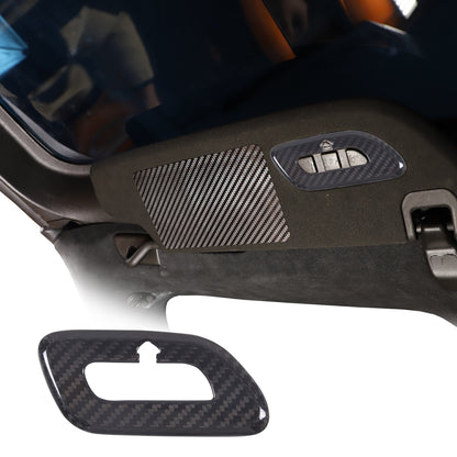 Real Carbon Fiber Interior Dashboard Trim Cover Decor Kit For Corvette C7 14-19 104