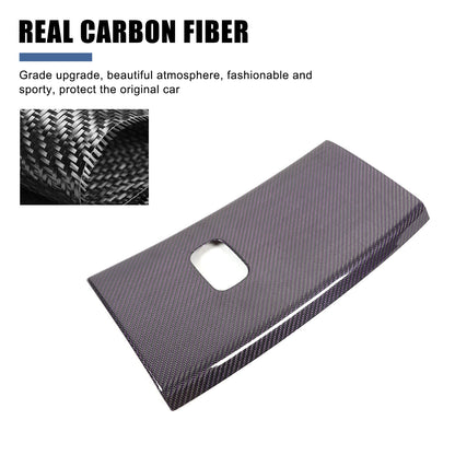 Real Carbon Fiber Co-pilot Storage Glove Box Cover For Corvette C6 2005-13 15