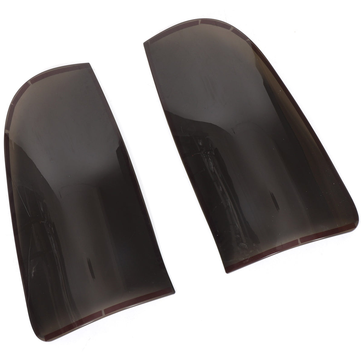 Smoked Black Rear Tail Light Guard Cover Trim Bezel For Toyota Hilux 2005-11 US 4