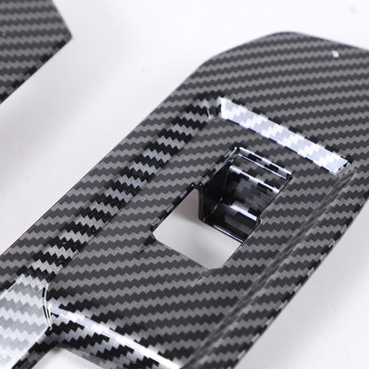 ABS Carbon Fiber Interior Full Set Panel Cover Trim Kit for Toyota Tacoma 24-26 - Styles 1-5 27