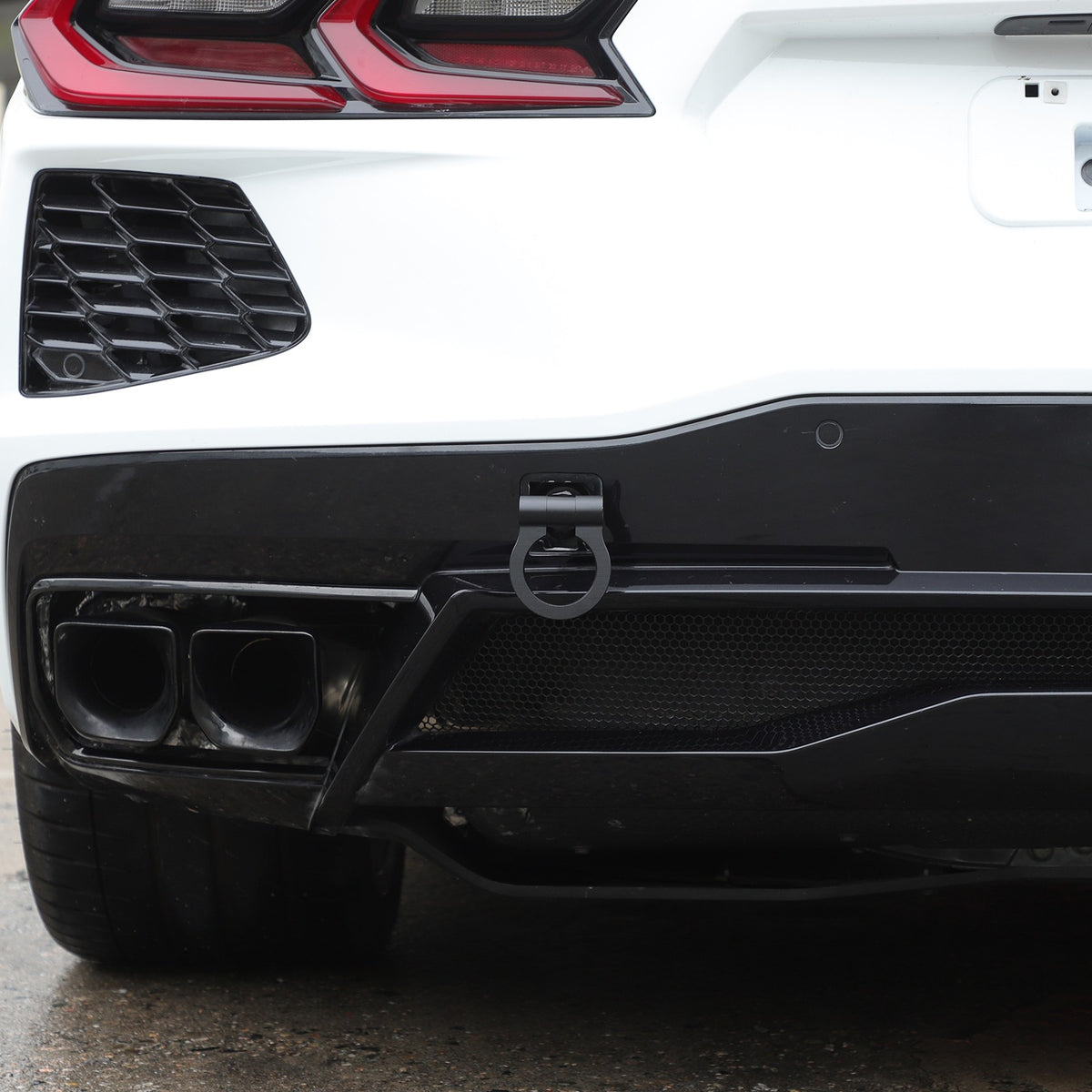 Aluminum Alloy Exterior Hood Engine License Plate Trim For Corvette C8 2020+ US - Variants 1-5 33