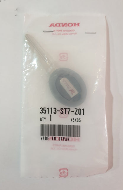 HONDA Integra DC2 TYPE-R GENUINE Blank Master Key 35113-ST7-Z01 OEM JDM 3
