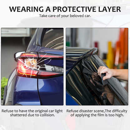 Smoked Black Rear Tail Light Guard Decor Cover Trim For Subaru Crosstrek 2024+ 13