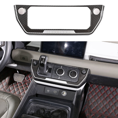 Oak Grain Center Console Gearbox AC Frame For Land Rover Defender 2020-2024 1