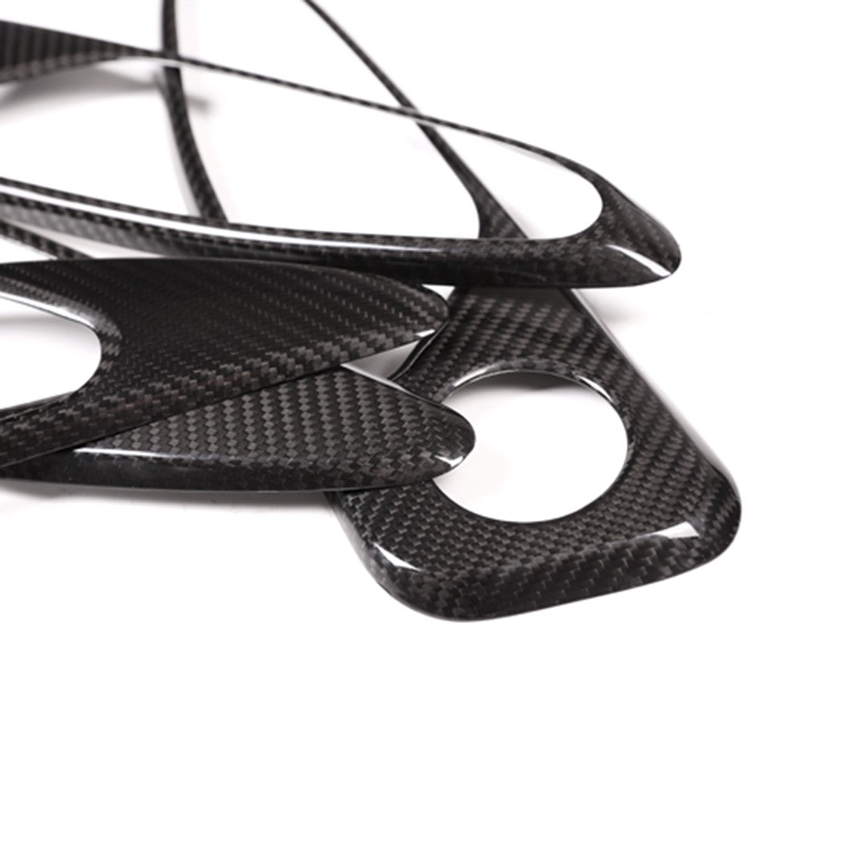 Real Carbon Fiber Inner Door Handle Trim Cover For Alfa Romeo Giulia 952 2017-20 16