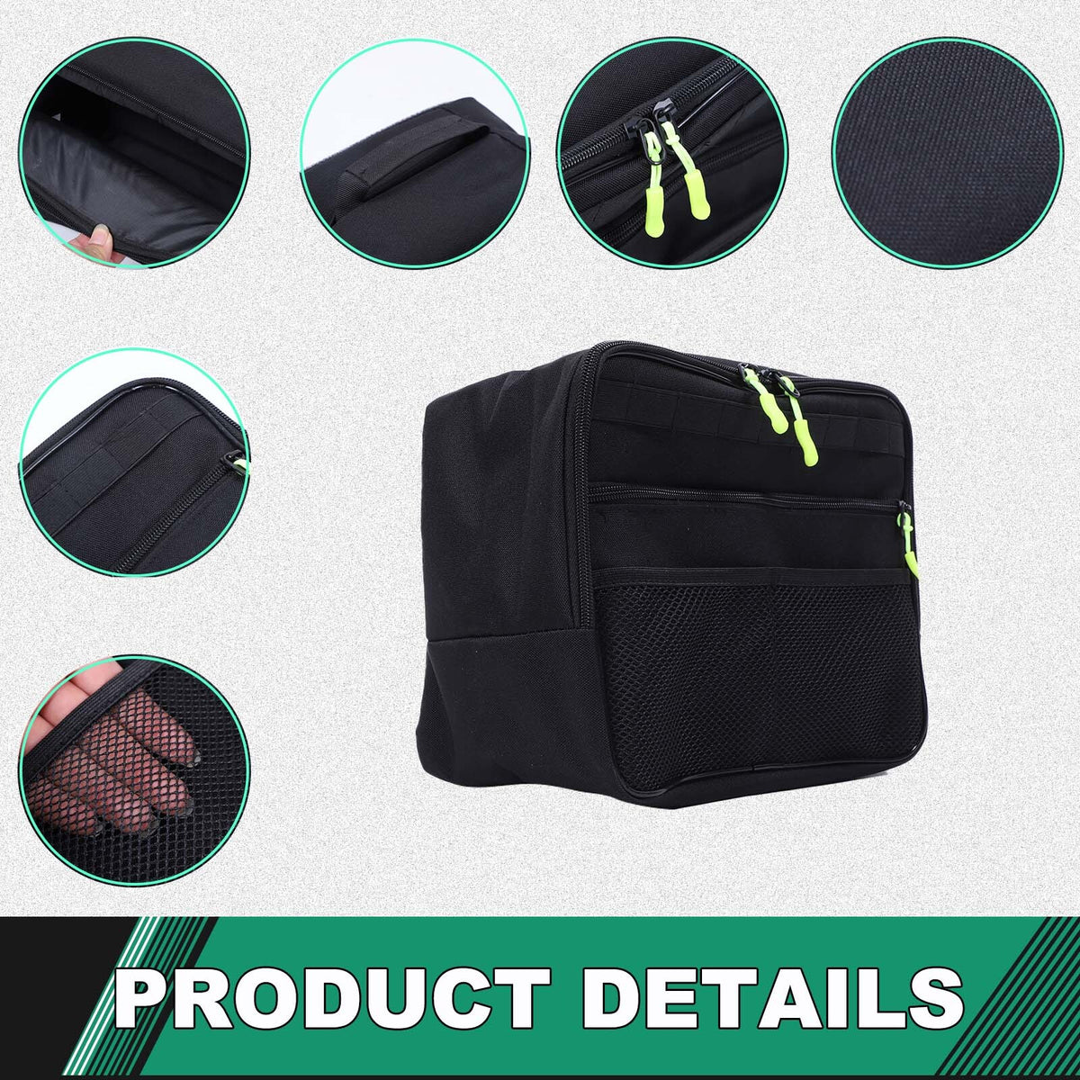 Rear Trunk Left Side Storage Bag Organizer For Range Rover Vogue L460 2023+ 14