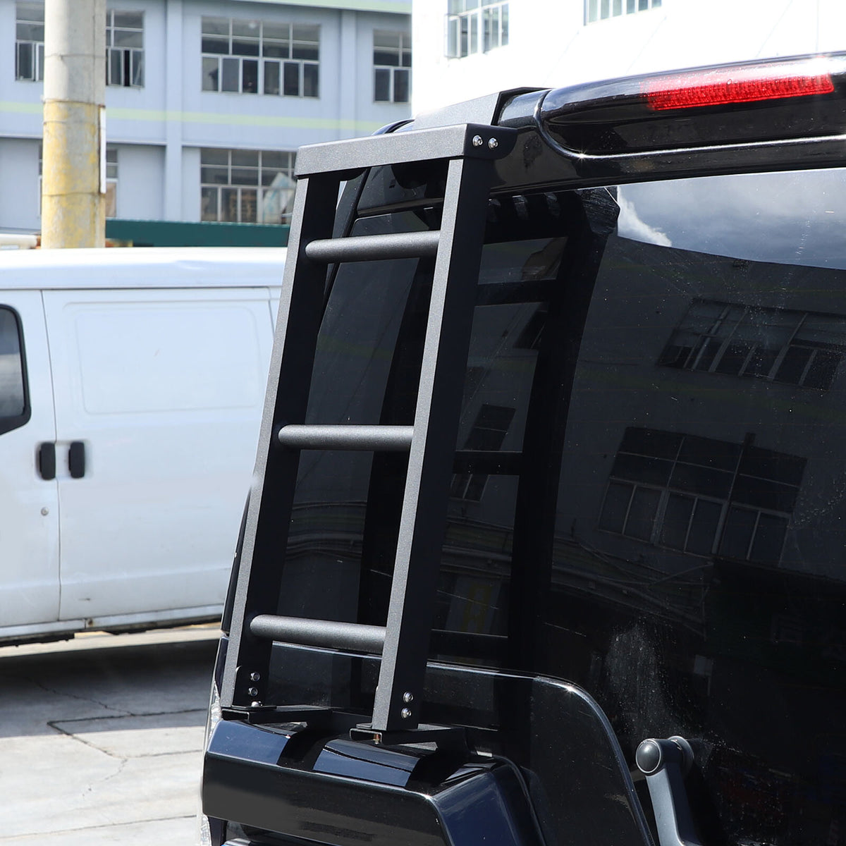For Land Rover Discovery 3 4 LR3 LR4 L319 Rear Roof Rack Climbing Ladder US 10