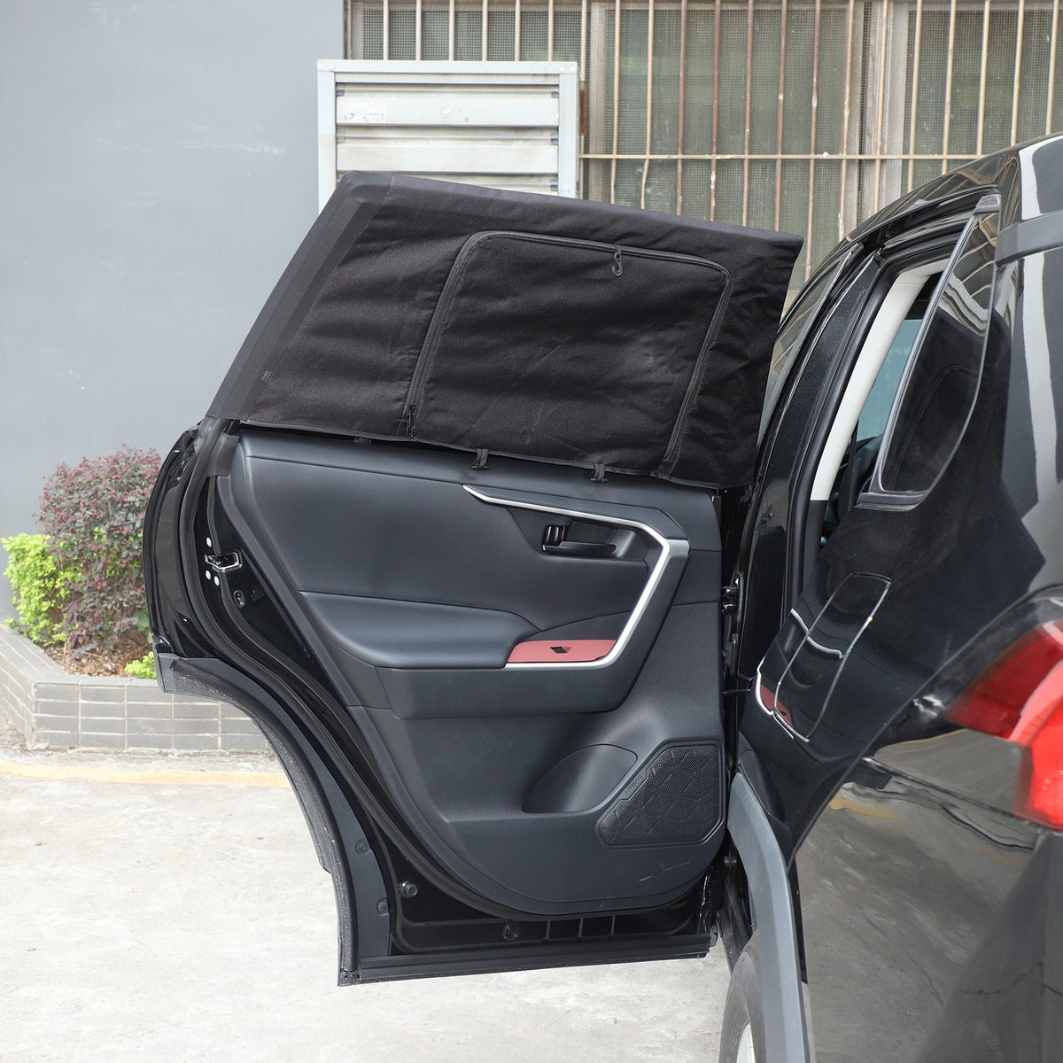 Rear Window Sun Shade Cover Deflectors For Toyota RAV4 2020-2024 11