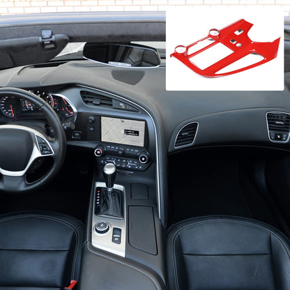 Sport Red ABS Center Console Air Vent Trim Kit For Corvette C7 2014-2019 US 13