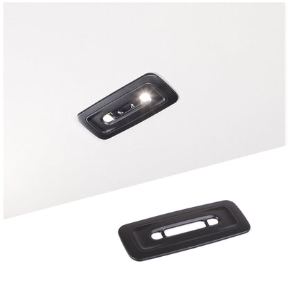 Matte Black ABS Interior Decoration Cover Trim Kit For Toyota Tundra 2022-26 US - Variants 1-5 4