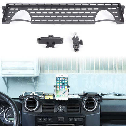 Dashboard Phone Holder Mount Bracket Storage Box For LR Defender L316 04-18 2