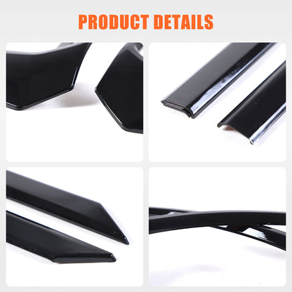 Glossy black Rear Lower Bumper Cover Molding Trim For BMW 5 Series G60 i5 2024+ 8