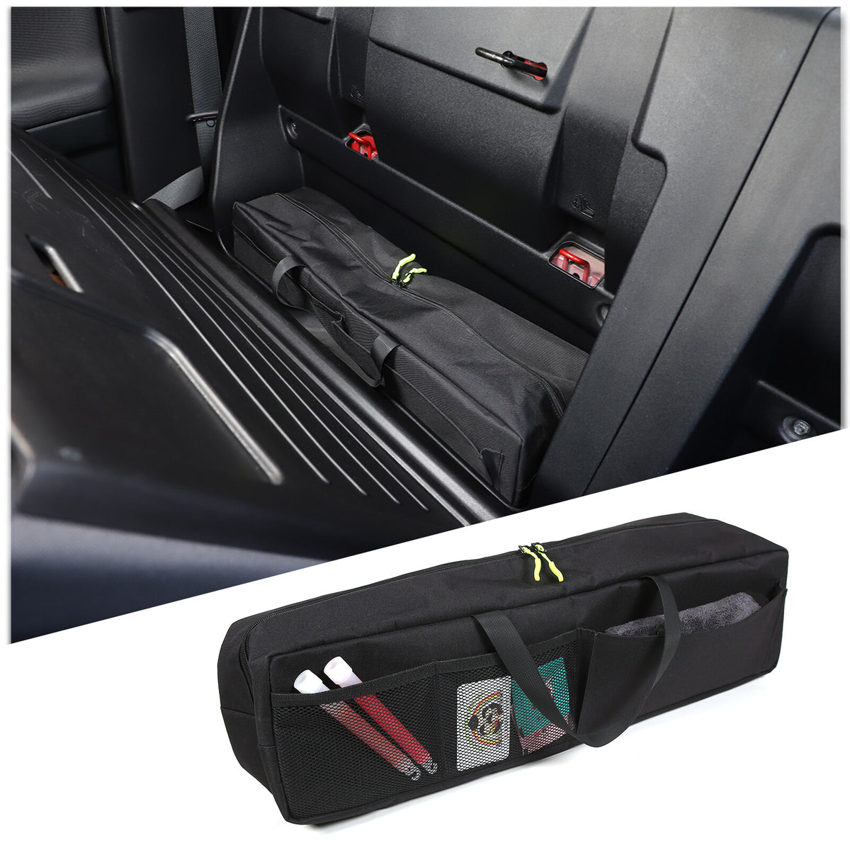 Car Auto Trunk Organizer Rear Seat Storage Bag For Toyota Tacoma 2016-2022 3