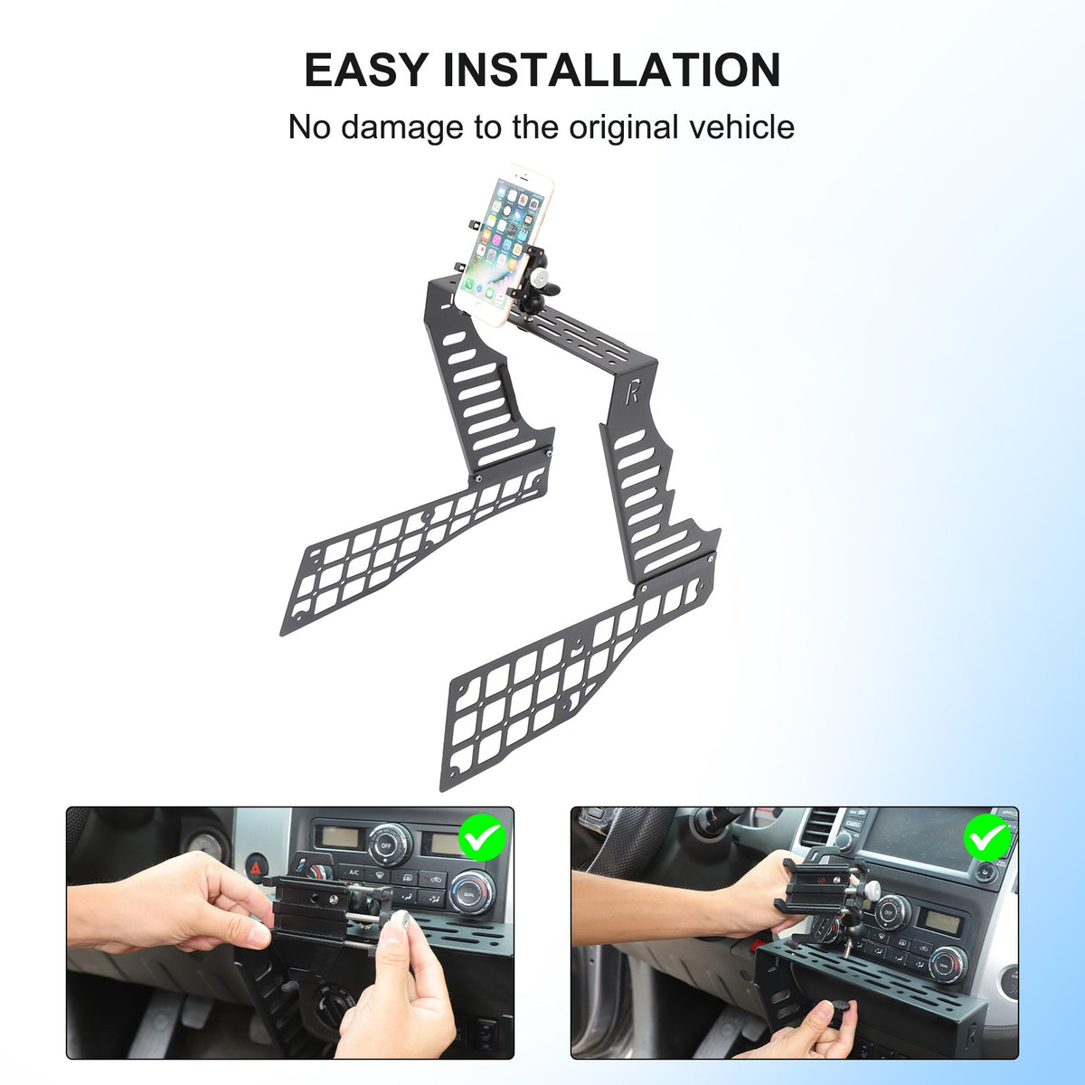 Off-Road Center Multi-Function Extension Platform For Nissan Frontier 2009-2017 23
