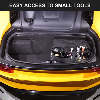 Black Rear Trunk Boot Side Pocket Storage Box Tray For Lotus EMIRA 2021-25 9