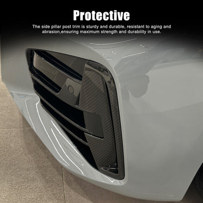 Real Carbon Fiber Front Fog Light Lamp Trim Cover For BMW BMW 4 Series 2022 22