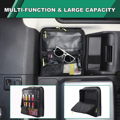 Carbon Fiber Pattern Trunk Side Window Bag For LR Defender 110 L663 2020+ 7