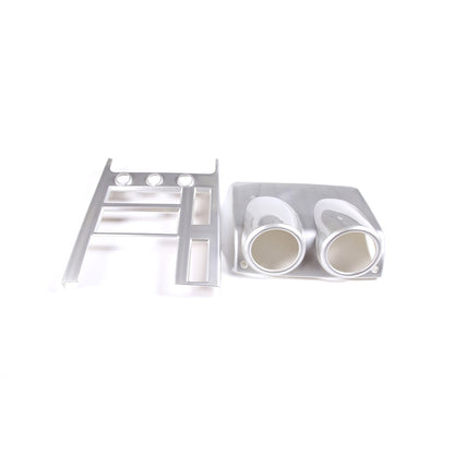 Silver Interior Air Condition Panel Cover Trim For Hummer H2 2003-2007 10