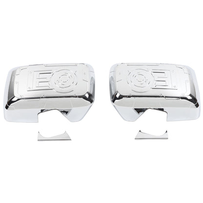 Mech Style Silver ABS Side Mirror Trim Cover For Hummer H3 2005-2009 US 18