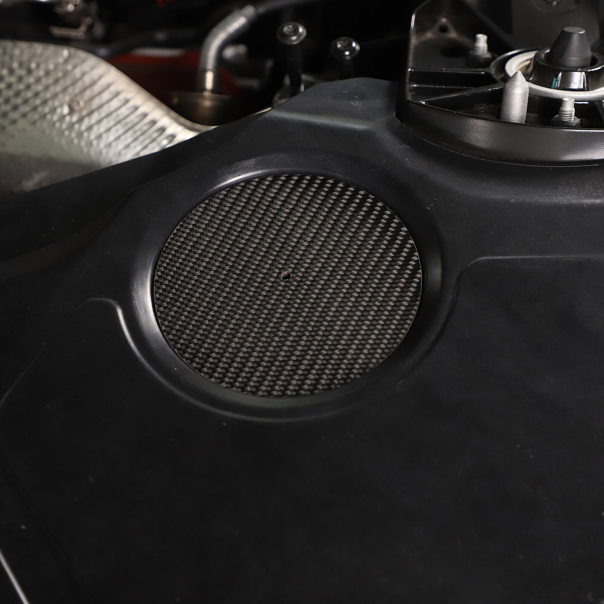 Real Carbon Fiber Engine Bay Tank Panel Cover Frame Trim For Corvette C8 2020-26 - Styles 11-15 61